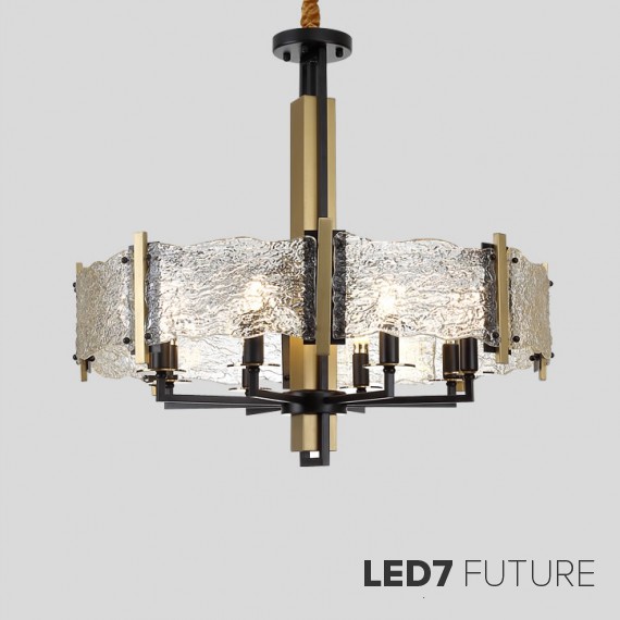 Loft Industry Modern - Hype Round Chandelier